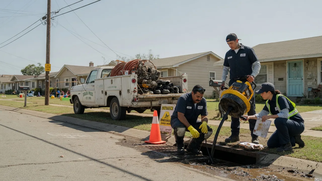 Drain Cleaning in Verden, OK near me